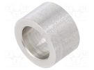 Spacer sleeve; 10mm; cylindrical; stainless steel; Out.diam: 16mm DREMEC