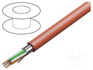 Wire: control cable; YnTKSYekw; 3x2x0.8mm; Insulation: PVC; 150V TECHNOKABEL