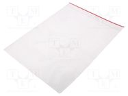 Self-seal bag; L: 250mm; Width: 200mm; Thick: 45um; polyetylene PLAST