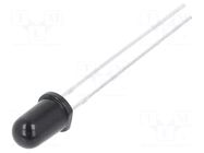 Phototransistor; THT; 5mm; λp max: 940nm; 30V; Lens: black EVERLIGHT