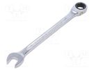 Wrench; combination spanner; 11mm; chromium plated steel STAHLWILLE