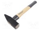 Hammer; 360mm; 1kg; wood (hickory); Application: metalworks STAHLWILLE