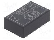 Converter: DC/DC; 3.3/6W; Uin: 18÷72V; Uout: 12VDC; Uout2: -12VDC CINCON