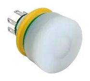 E-STOP SWITCH, DPST-NC, 3A, 125VAC