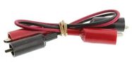 TEST LEAD SET, BLACK, RED, 965.2MM