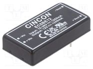 Converter: DC/DC; 15W; Uin: 18÷36V; Uout: 12VDC; Iout: 0÷1250mA; THT CINCON