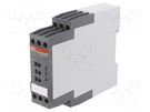 Module: current monitoring relay; AC current; 220÷240VAC; DPDT ABB