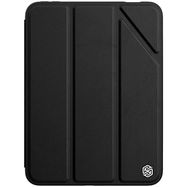 Nillkin Bevel Leather Case for iPad mini 2021 flip cover smart sleep case black, Nillkin