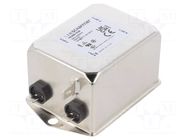 Filter: anti-interference; single-phase; 250VAC; Cx: 330nF; 1MΩ SCHAFFNER / TE Connectivity