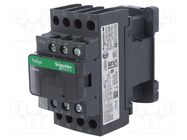 Contactor: 4-pole; NC x2 + NO x2; Auxiliary contacts: NC + NO SCHNEIDER ELECTRIC