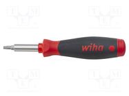 Kit: screwdriver; 8pcs; Phillips,Pozidriv®,slot,Torx®; 25mm WIHA