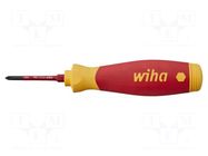 Kit: screwdriver; 4pcs; Phillips,PlusMinus PZ-type,slot; 75mm WIHA