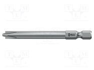 Screwdriver bit; PlusMinus cross PH-type; PH/S2 WERA