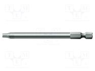 Screwdriver bit; Torx® PLUS; 10IP; Overall len: 89mm WERA