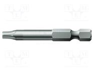 Screwdriver bit; Torx® PLUS; 3IP; Overall len: 50mm WERA