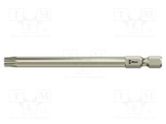 Screwdriver bit; Torx® with protection; T30H; Overall len: 89mm WERA