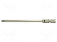 Screwdriver bit; Torx® with protection; T15H; Overall len: 89mm WERA