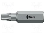 Screwdriver bit; Torx®; TX07; Overall len: 25mm WERA