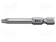 Screwdriver bit; Torx® with protection; T25H; Overall len: 70mm WERA
