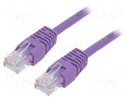 Patch cord; RJ45 plug,both sides; U/UTP; 5e; stranded; CCA; PVC GEMBIRD