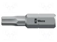 Screwdriver bit; Hex Plus key,hex key with protection WERA