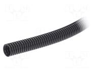 Protective tube; Size: 16; polyamide; black; -40÷120°C; HelaGuard HELLERMANNTYTON