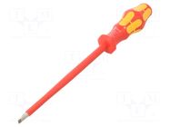 Screwdriver: insulated; slot; 8x1.2mm; Blade length: 175mm WERA