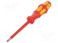 Screwdriver; insulated; Pozidriv®; PZ2; Blade length: 100mm 