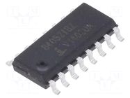 IC: analog switch; Ch: 4; SMD; SO16; -40÷85°C; tube; OUT: SP4T; 100Ω RENESAS