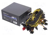 Power supply: computer; ATX; 1800W; 3.3/5/12V; Plus Platinum QOLTEC