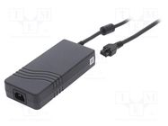 Power supply: switched-mode; 12VDC; 18.3A; 220W; 90÷264VAC; 92% XP POWER