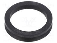 V-ring washer; NBR rubber; Shaft dia: 31÷33mm; L: 7.5mm; Ø: 29mm ORING USZCZELNIENIA TECHNICZNE