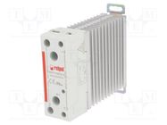 Relay: solid state; Ucntrl: 4÷32VDC; 20A; 24÷530VAC; RSR72; 1-phase RELPOL