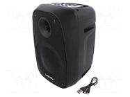 Speaker; black; DC,microSD,USB; Bluetooth 5.0; 2402÷2485MHz; 10m LOGILINK