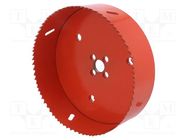 Hole saw; 140mm; Thread: 5/8" YATO