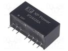 Converter: DC/DC; 3W; Uin: 9÷36V; Uout: 3.3VDC; Iout: 700mA; SIP; THT XP POWER