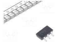 Diode: TVS array; 6.5V; 12A; TSOP6; Features: ESD protection; Ch: 4 