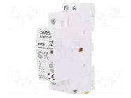 Contactor: 2-pole installation; 25A; 230VAC; NO x2; -5÷60°C ZAMEL