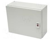 Enclosure: wall mounting; X: 380mm; Y: 300mm; Z: 155mm; E-BOX KX RITTAL