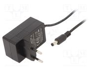 Power supply: switching; mains,plug; 5VDC; 4A; 20W; Plug: EU; 84% ESPE