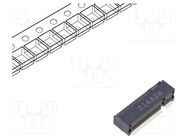 Connector: M.2 (NGFF); horizontal; SMT; gold flash; PIN: 67; 0.5A ATTEND