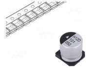 Capacitor: electrolytic; SMD; 100uF; 50VDC; Ø10x10.5mm; 2000h; AEH KYOCERA AVX