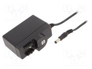 Power supply: switching; mains,plug; 12VDC; 1A; 12W; Plug: none XP POWER