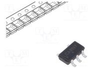 IC: voltage regulator; LDO,linear,fixed; 3.3V; 0.15A; TSOP5; SMD ONSEMI