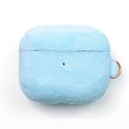 Kingxbar Plush Pods Case AirPods 3 Case Plush Cover Earphone Cover Blue, Kingxbar