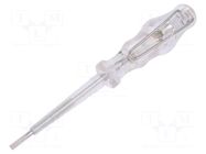 Voltage tester; insulated; slot; 3x0.5mm; Blade length: 65mm PHOENIX CONTACT