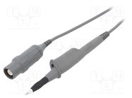 Probe: for oscilloscope; 1.1÷35000kHz; 100: 1; <10ns; 12÷25pF; grey STÄUBLI