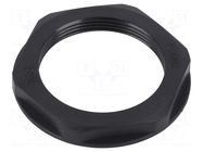 Nut; M40; polyamide; black; Thread: metric; Pitch: 1.5; -20÷90°C BM GROUP