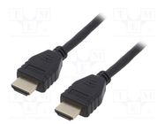 Cable; HDCP 2.2,HDMI 2.1; HDMI plug,both sides; PVC; Len: 0.5m 