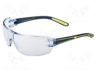 Safety spectacles; Lens: blue; Classes: 1; HELIUM 2; 18g DELTA PLUS